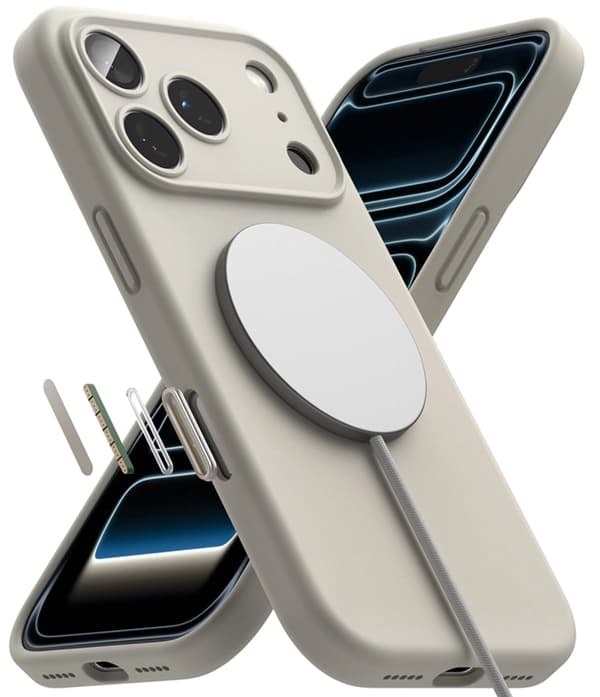 Ringke Mobilskal För iPhone 18 Pro Max/17 Pro Max Magsafe Magnetic Silikon