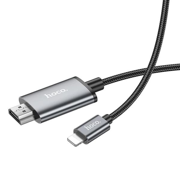 HOCO Kabel Lightning til HDMI 1080p UA27 2 m