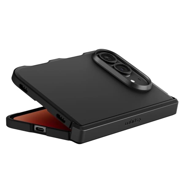 Spigen Mobilcover til iPhone Duo Magsafe Tough Armor - Sort