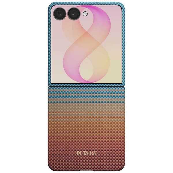 PITAKA Mobilcover Til Galaxy Z Flip 8 Magsafe Edge - Sunset