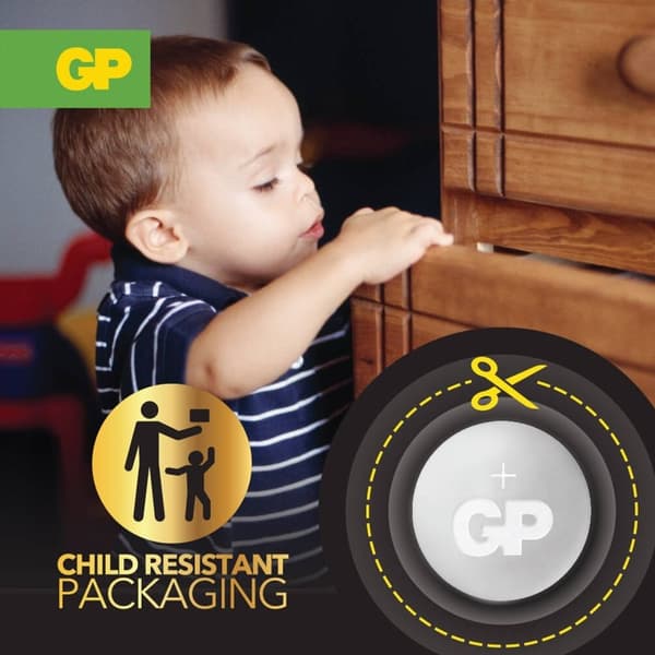 GP Knappcellsbatteri Litium CR2477 1-Pack