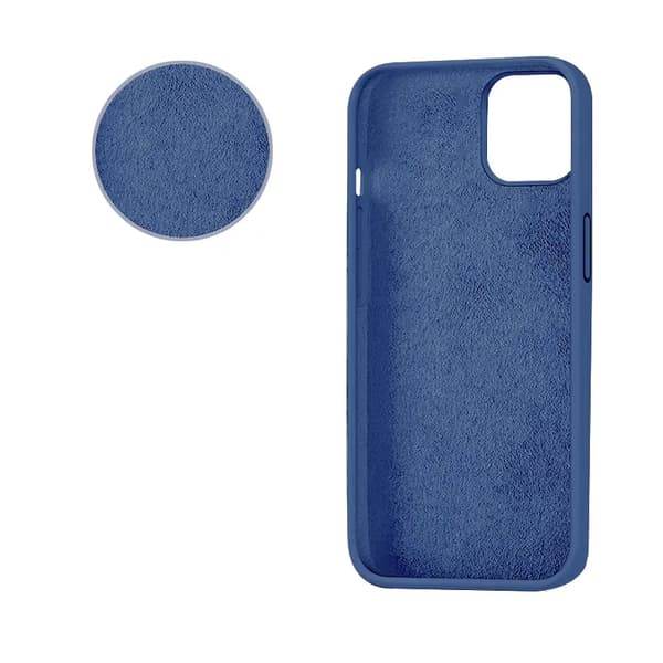 SiGn iPhone 14 Plus Etui Flydende Silikone - Havblå