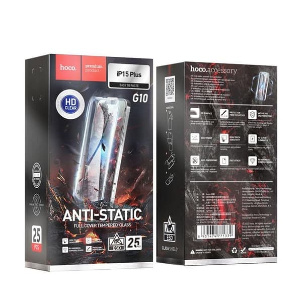 HOCO tempered glass (SET 25in1) MULTIPACK for iPhone 15