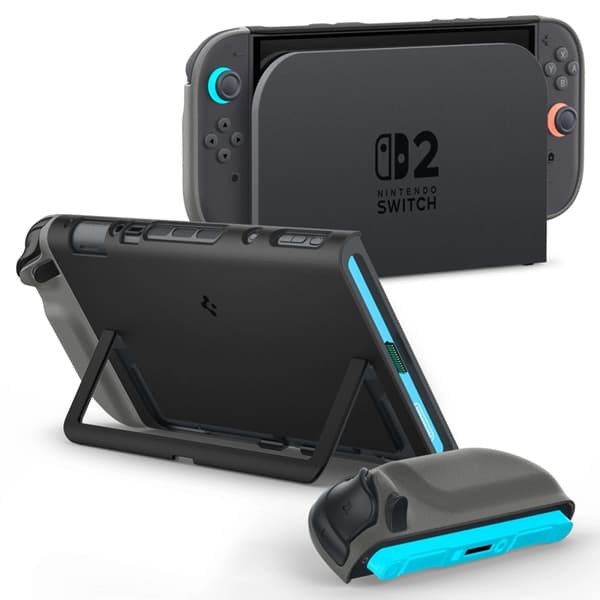 Spigen Nintendo Switch 2 Etui Nano Pop - Sort Sesam