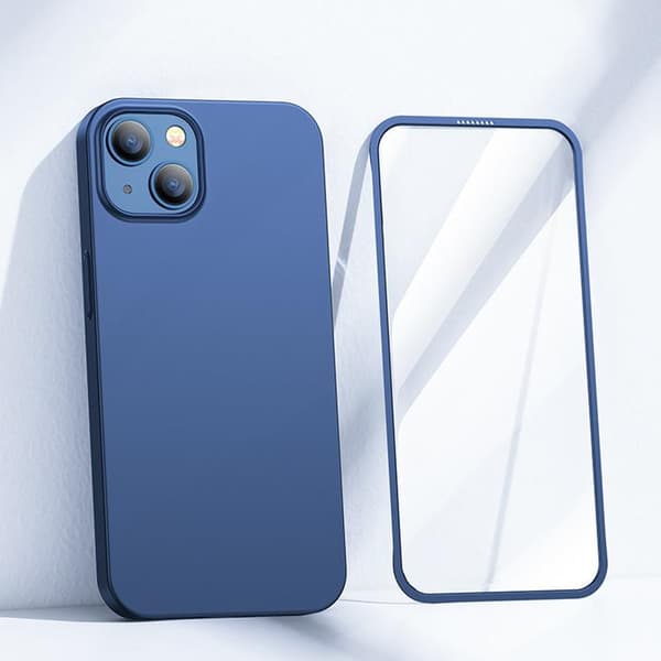 Joyroom iPhone 13 Etui 360 Fuld - Blå