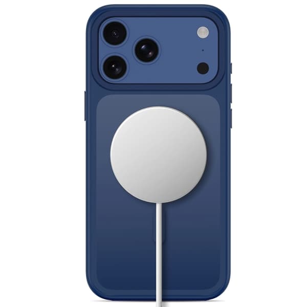 Tech-Protect-puhelinkotelo iPhone 18 Pro Magsafe Magmat - Mattatumman sininen