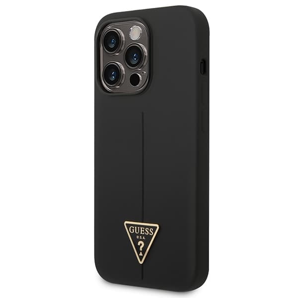 Guess Mobilskal till iPhone 14 Pro Max MagSafe Silicone Triangle