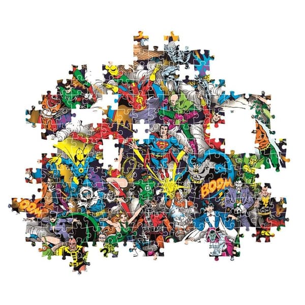 CLEMENTONI Pussel 1000 Pcs Impossible CB High Quality Collection DC Comics