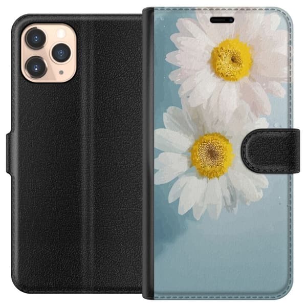 Apple iPhone 11 Pro tegnebog med sommerblomster