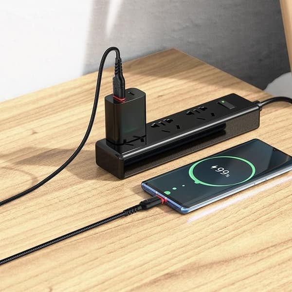 HOCO USB-A til USB-C kabel QC 3A X59 1 m sort