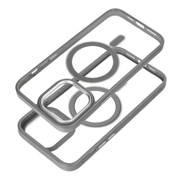 Telefontaske til iPhone 16 Pro Max Magsafe Color Edge - Titanium Grå