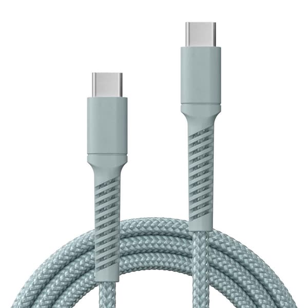 X2O Longlife 100W USB-C/C-kabel 2 m skyblå