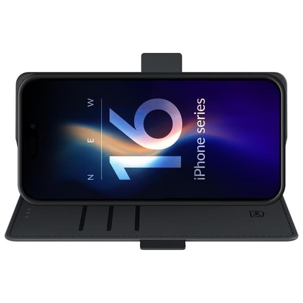 3MK iPhone 17 Plånboksfodal - Svart