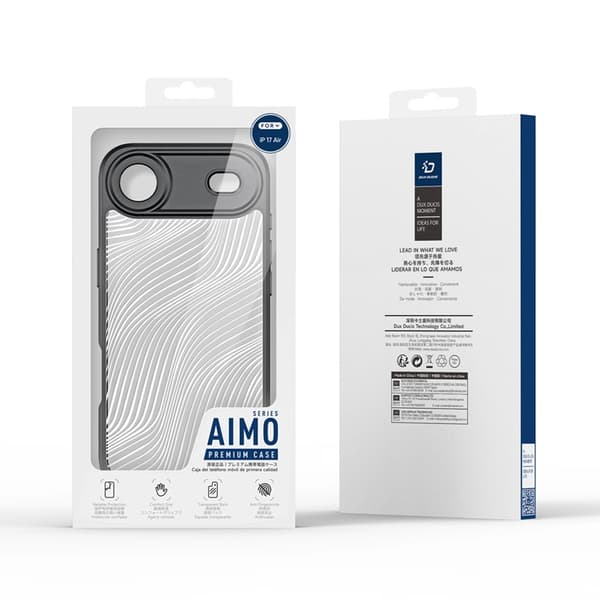 Dux Ducis Telefontaske til iPhone Air Aimo - Sort