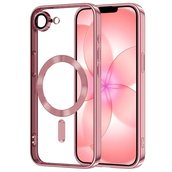 Tech-Protect Mobilskal För iPhone 16e/17e Magsafe Magflex - Rosa Guld