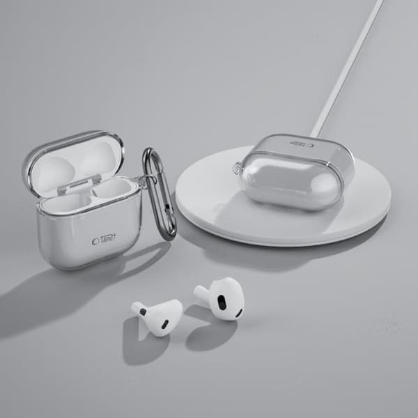 Tech-Protect Apple Airpods 4 Skal Flexair - Ash Grå