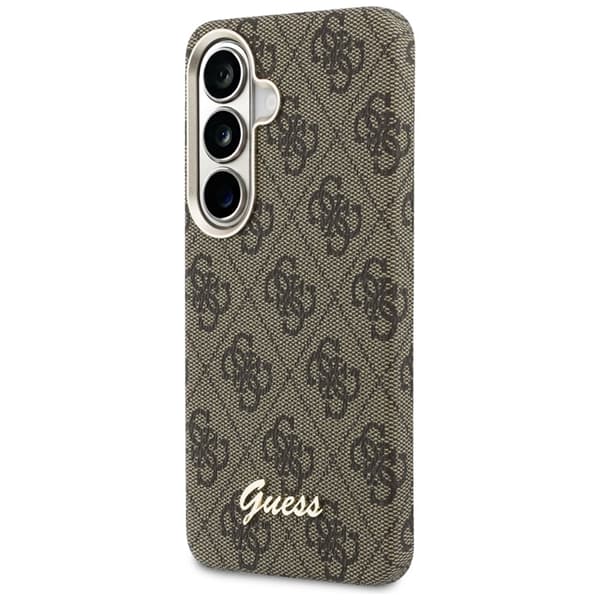 Guess Mobilskal För Galaxy S26 MagSafe 4G Script - Brun