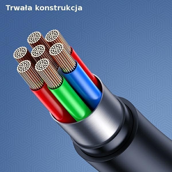 USAMS Kaapeli U68 lightning 2A Pikalataus 1m musta SJ500USB01