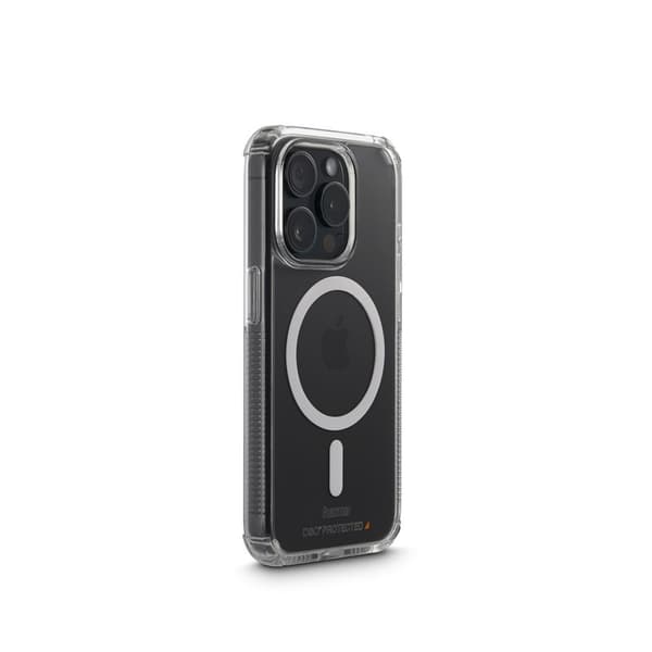 HAMA Mobilskal Extreme Protect iPhone 15 Pro MagCase Transparent