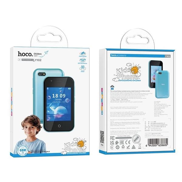 Hoco Smartphone til Børn 2.8\" Y102 - Blå