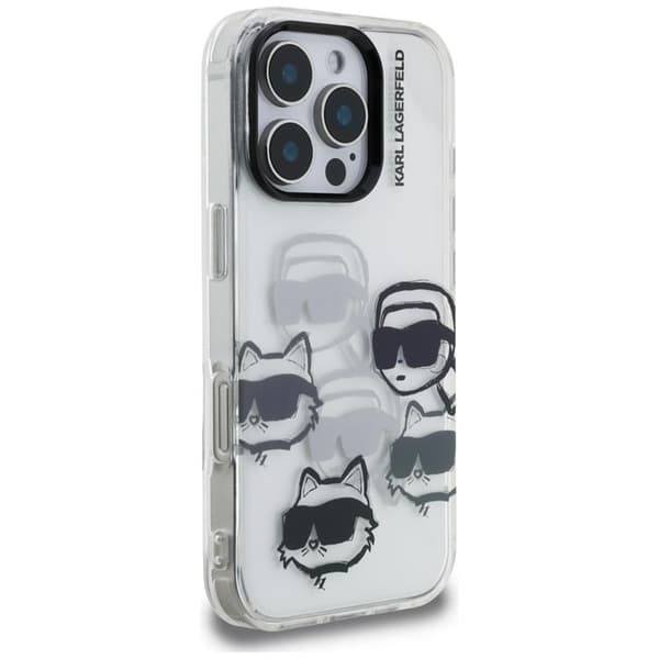 Karl Lagerfeld Mobilskal till iPhone 16 Pro Max IML Multi K&C Head