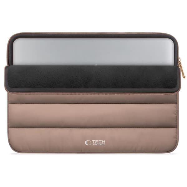 Tech-Protect Computertaske 13"-14" Fluffy - Valnød