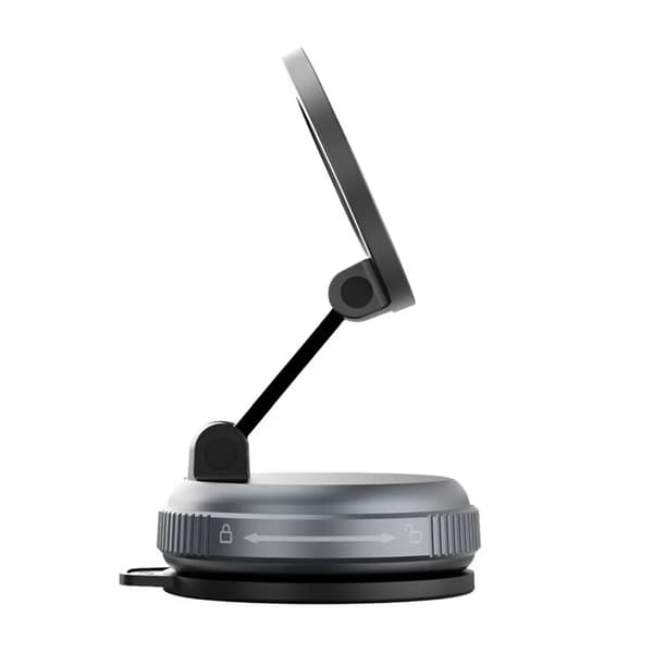 Forcell Mobilhallare Magnetic Suction Cup - Svart