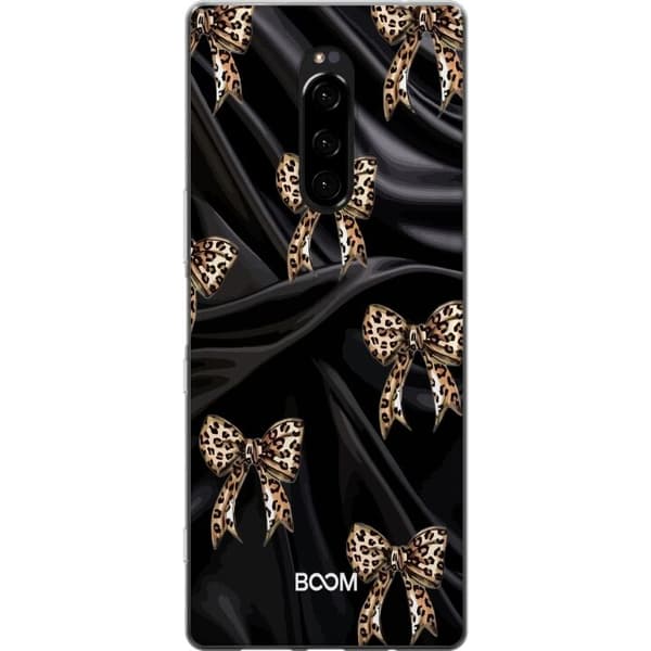 Mobilcover til Sony Xperia 1 med Leopard Bow