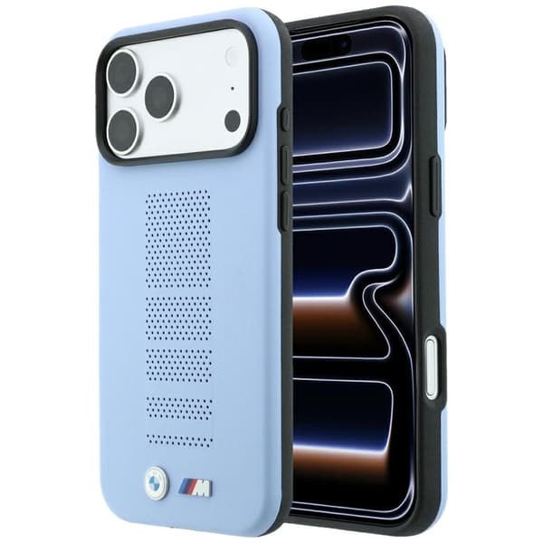 BMW Mobilskal till iPhone 18 Pro Max/17 Pro Max Magsafe M Blue Perfo - Blå