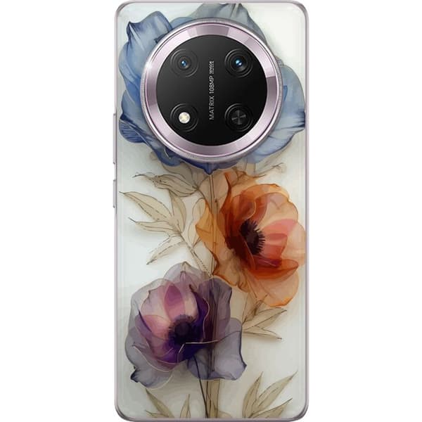 Mobilskal till Honor Magic7 Lite med Silkesblommor
