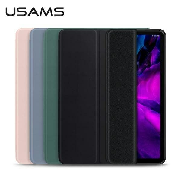 USAMS iPad Pro 12.9" (2021) Etui Smart Winto - Sort