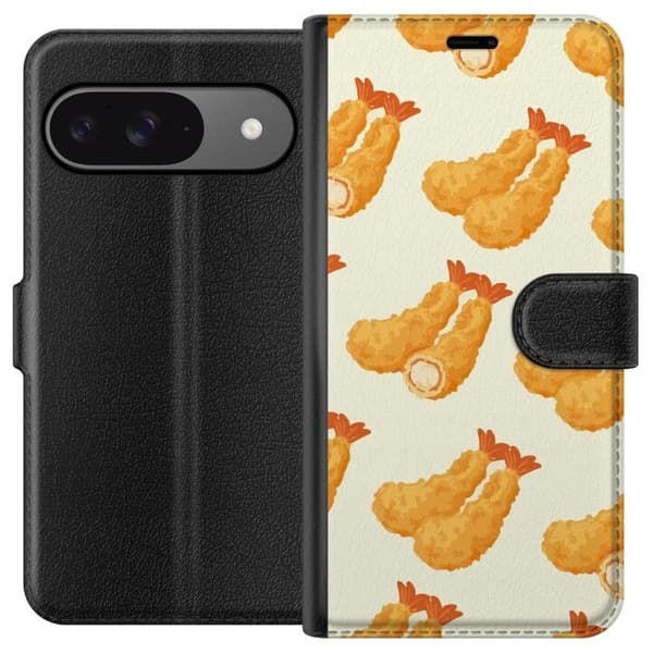 Plånboksfodral till Google Pixel 9 med Räkor