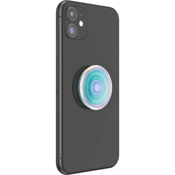 POPSOCKETS Mobiltelefonholder PopGrip Original Clear Iriscent