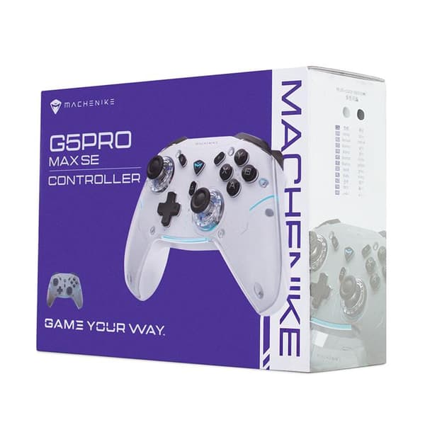Machenike Trådlös Spelkontroll G5Pro Max - Vit