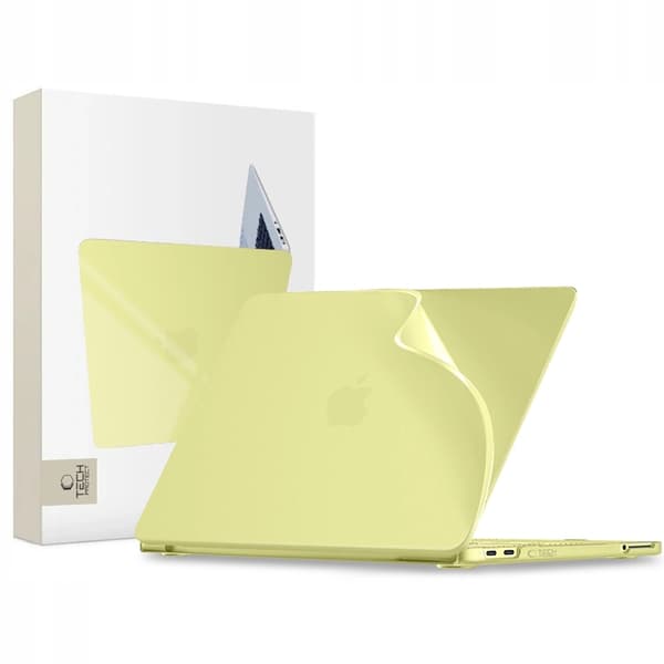 Tech-Protect Cover til Macbook Neo 13 (2026) Soft Shell - Matte Citrus