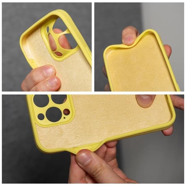 Telefontaske til iPhone 16 Plus Silikone 2mm - Citron