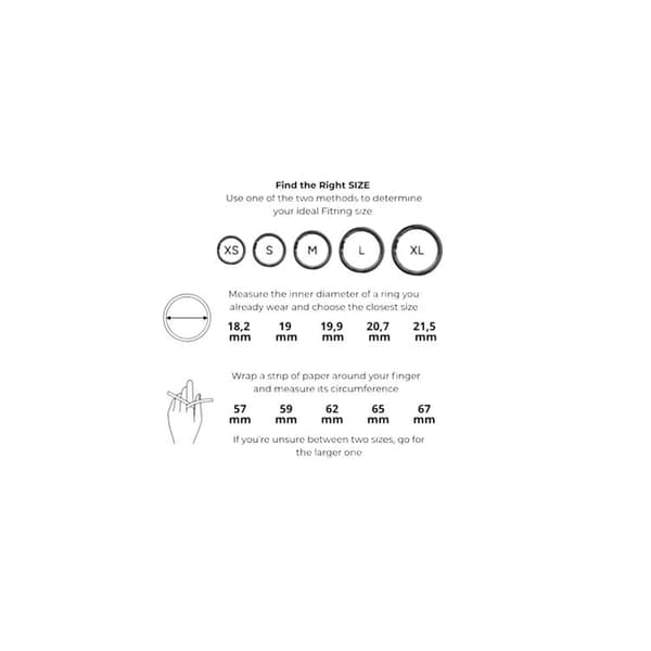 Fitpaddy Fitring Smart Ring med Display