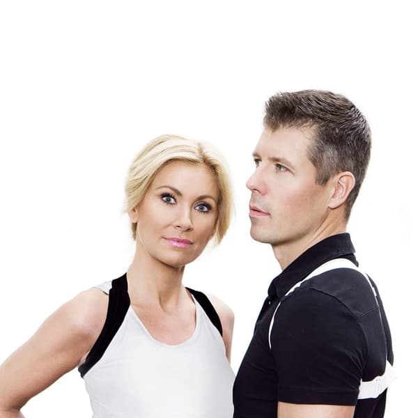 SWEPOSTURE Classic Ryhtituki Musta L-XL