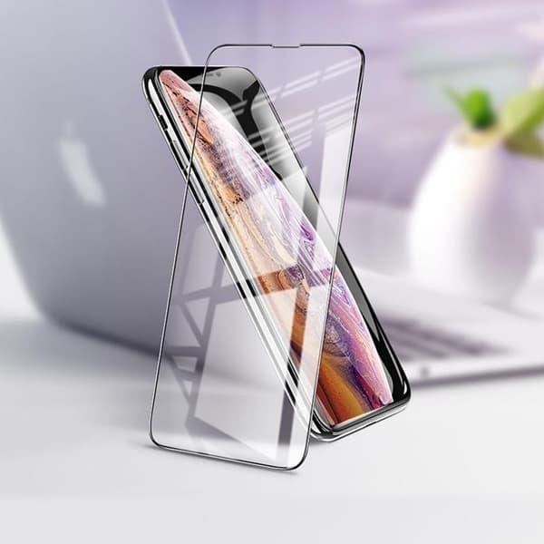 HOCO hærdet glas HD 5D Guardian Shield (SET 10in1) til iPhone XR/11 sort