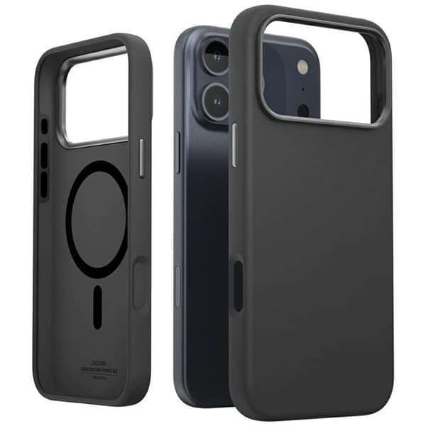 Araree iPhone 17 Pro Max MagSafe Typo Skin M - Musta