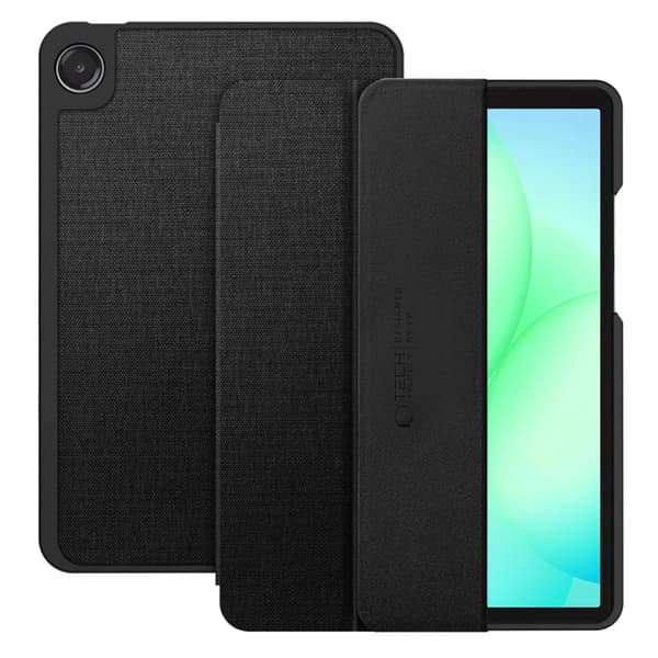 Tech-Protect Galaxy Tab A9 Plus -kotelo Canvas - Obsidian Black