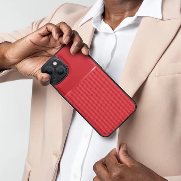 Puhelinkotelo iPhone 18 Pro Max Noble - Punainen