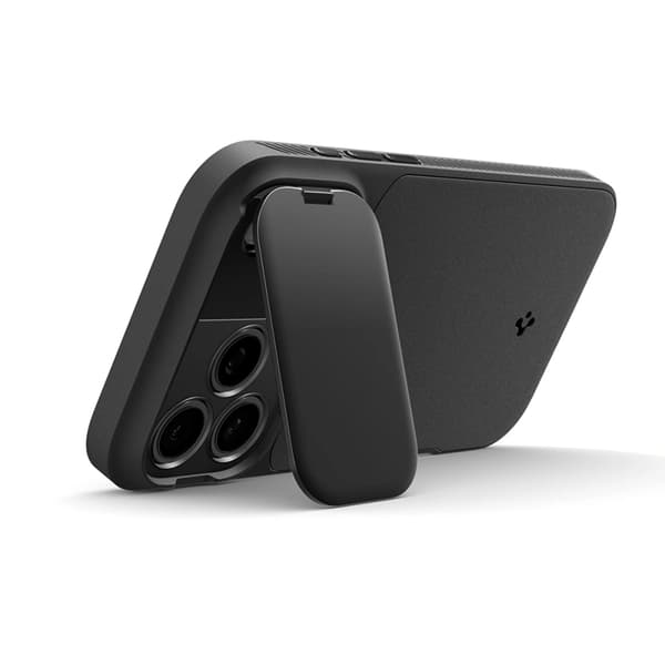 Spigen Mobilcover til iPhone 17 Pro MagSafe Optik Armor - Sort