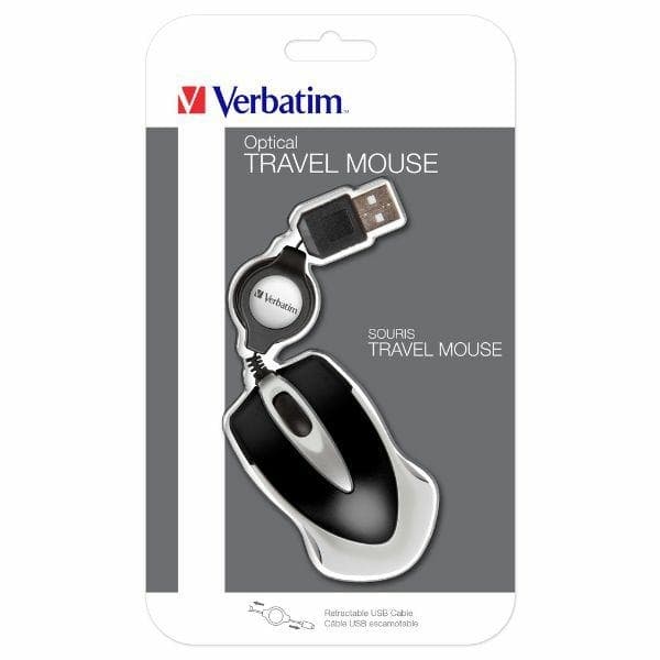 Verbatim Optisk Mus USB-A 1000dpi Go Mini - Sort