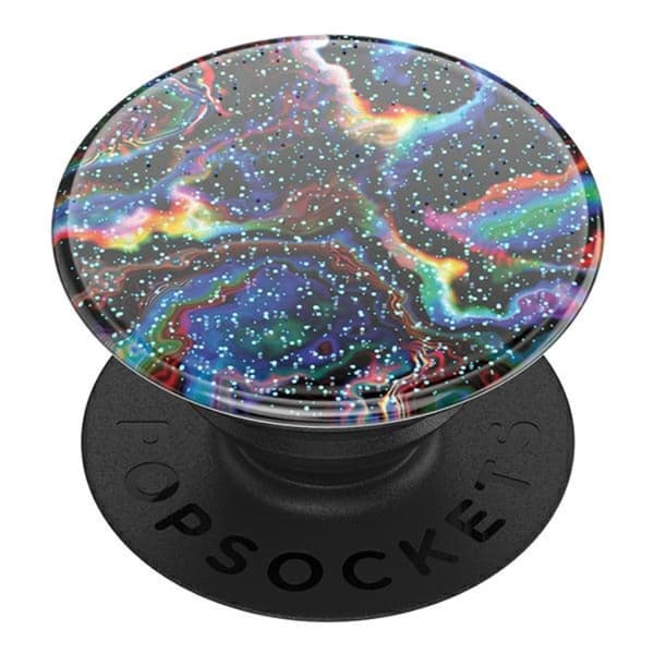 PopSockets Glitter Rainbow Void Mobilgrip och stativ 806194