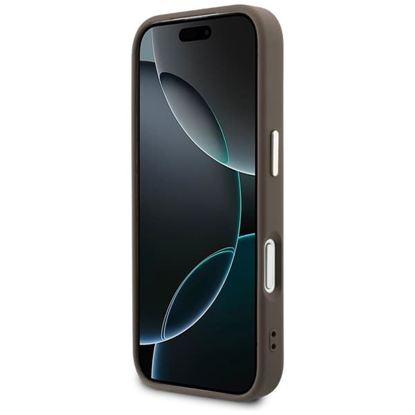 Guess Mobilskal För iPhone 17 Pro Max MagSafe  Perforated 4G - Brun