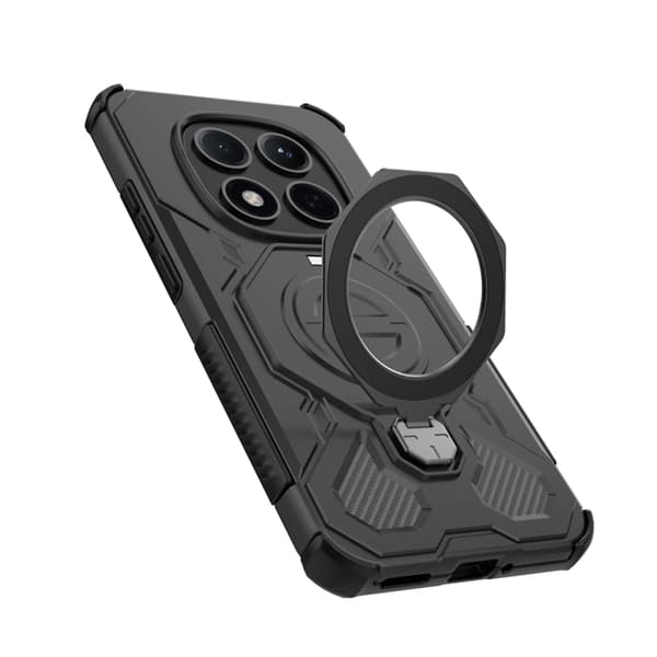 Tech-Protect telefontaske til Xiaomi Poco M8 Pro MagSafe Tacticstand - Sort