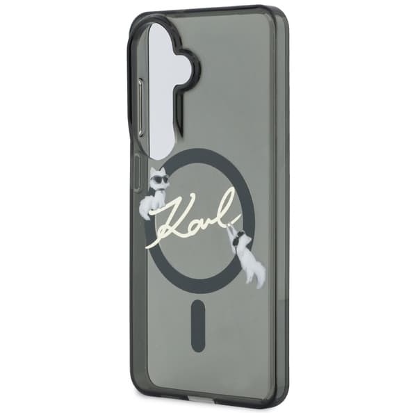 Karl Lagerfeld Mobilskal För Galaxy S26 Plus MagSafe IML KC Script - Svart