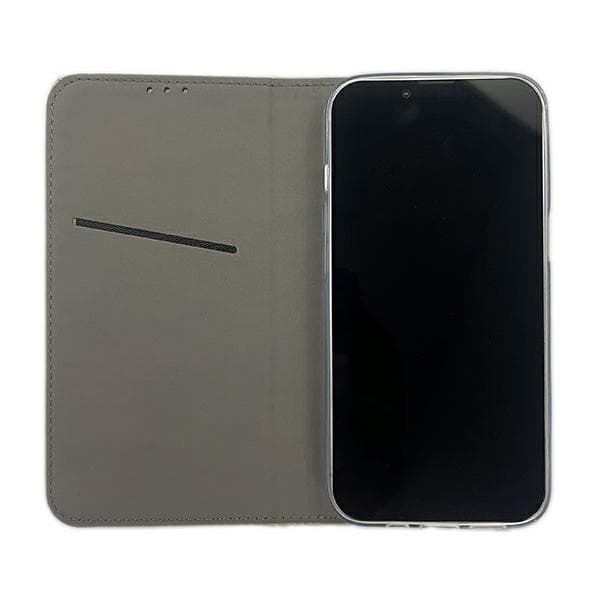 iPhone 14 / 13 Plånboksfodral Smart Magnet - Guld