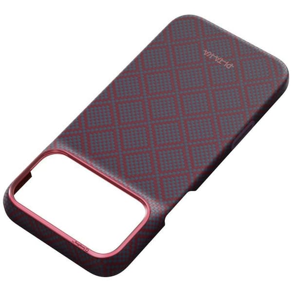 PITAKA-puhelinkotelo iPhone 18 Pro/17 Pro Magsafe Edge Argyle